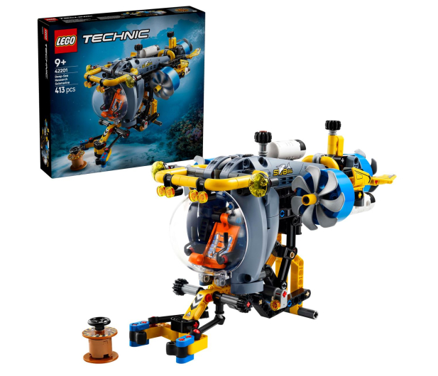 LEGO Technic 42201 Badawcza łódź podwodna - 1284090 - zdjęcie 2